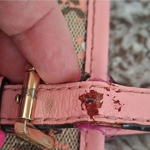 MICHAEL KORS Large Carryall Flowers Tote Jet Set Travel Saffiano Leather - Picture 7 of 13